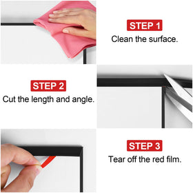 ToLanbbt self-adhesive seal strip guards against paint damage on impact.