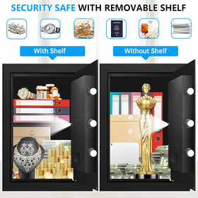 TOLEBLID large safe ready to bolt to wall or floor for added protection