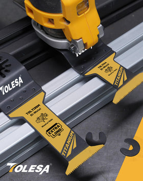 TOLESA quick-release compatibility for easy blade changes
