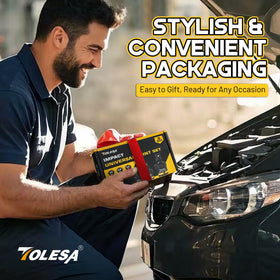 TOLESA swivel sockets in action facilitate efficient repairs in tight spots.