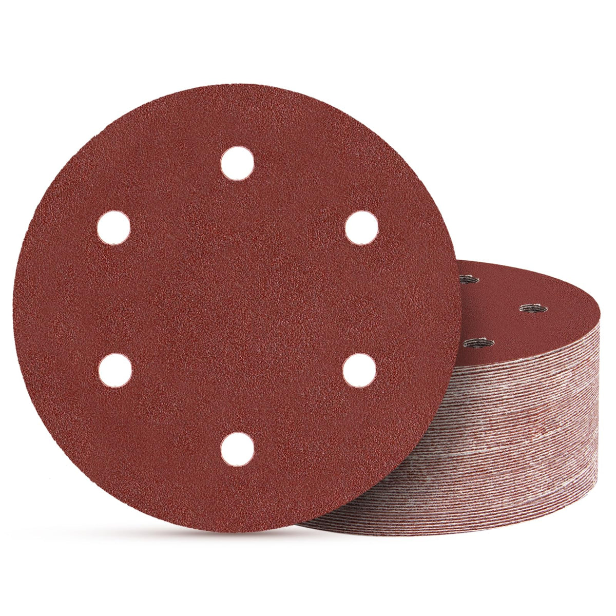 TolleSonne 50pc set box, 9-inch discs for efficient drywall sanding.