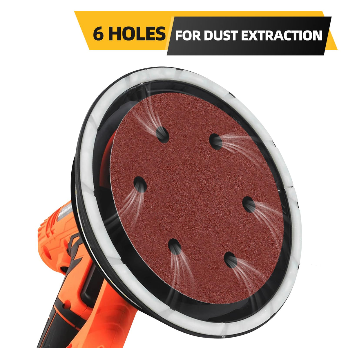 TolleSonne 240 grit close-up, final polish for smooth drywall and wood.