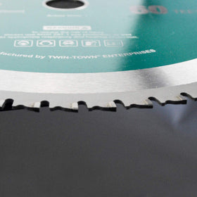 TOMAX blade teeth detail showing cermet construction for longer blade life