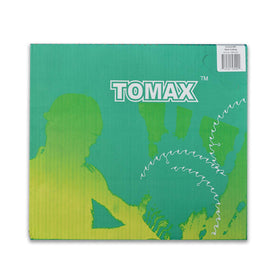 TOMAX blade cutting mild steel profiles, pipes, and angles with precision