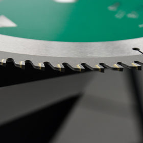 TOMAX blade used on nonferrous metals and plastics for versatile cuts