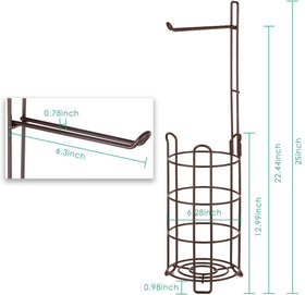 TomCare dispenser for mega rolls ensures quick replacement