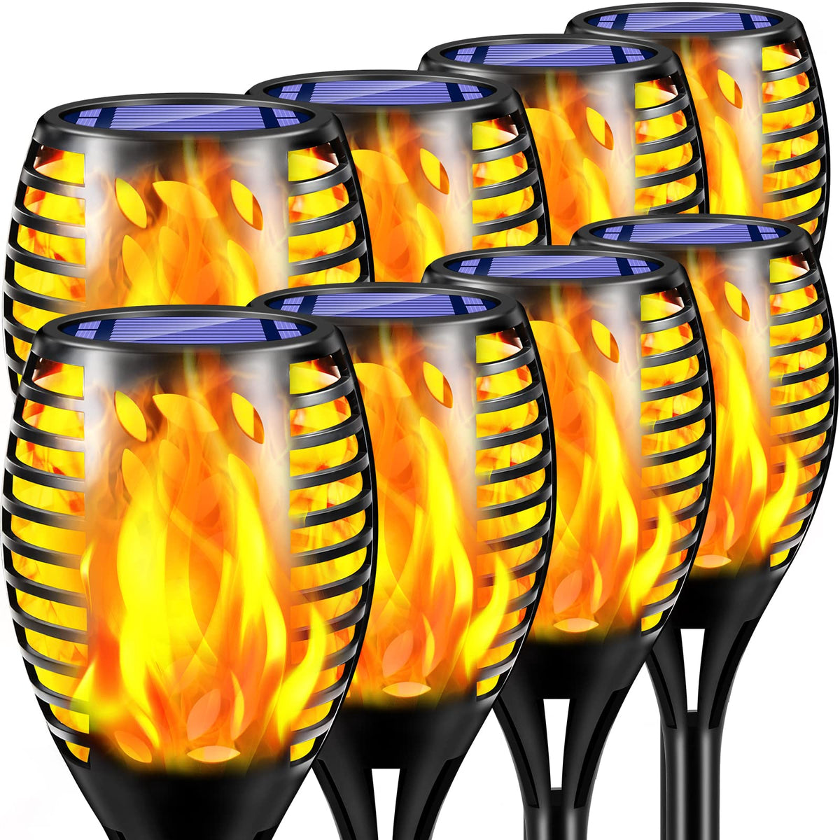 TomCare flaming torch outdoor light for garden ambiance