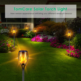 TomCare ground stake enables quick, tool-free setup in minutes