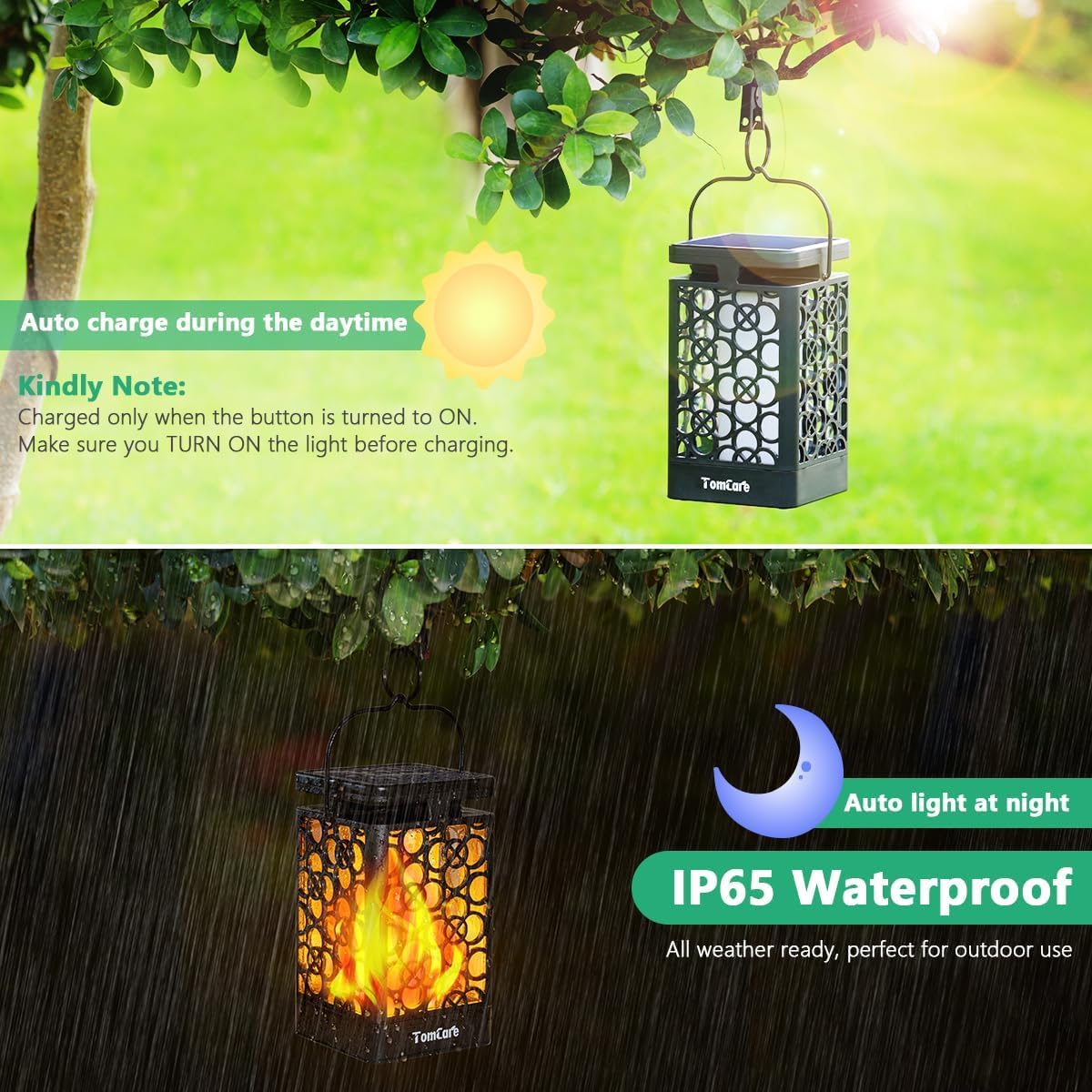 TomCare fixture shows bigger 3.74-inch size for enhanced visibility.
