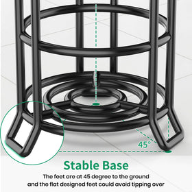 TomCare detachable design allows portable placement in the bathroom.