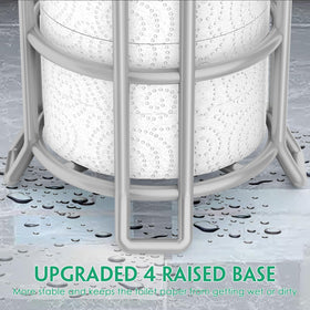 TomCare four raised feet keep the unit elevated from the floor