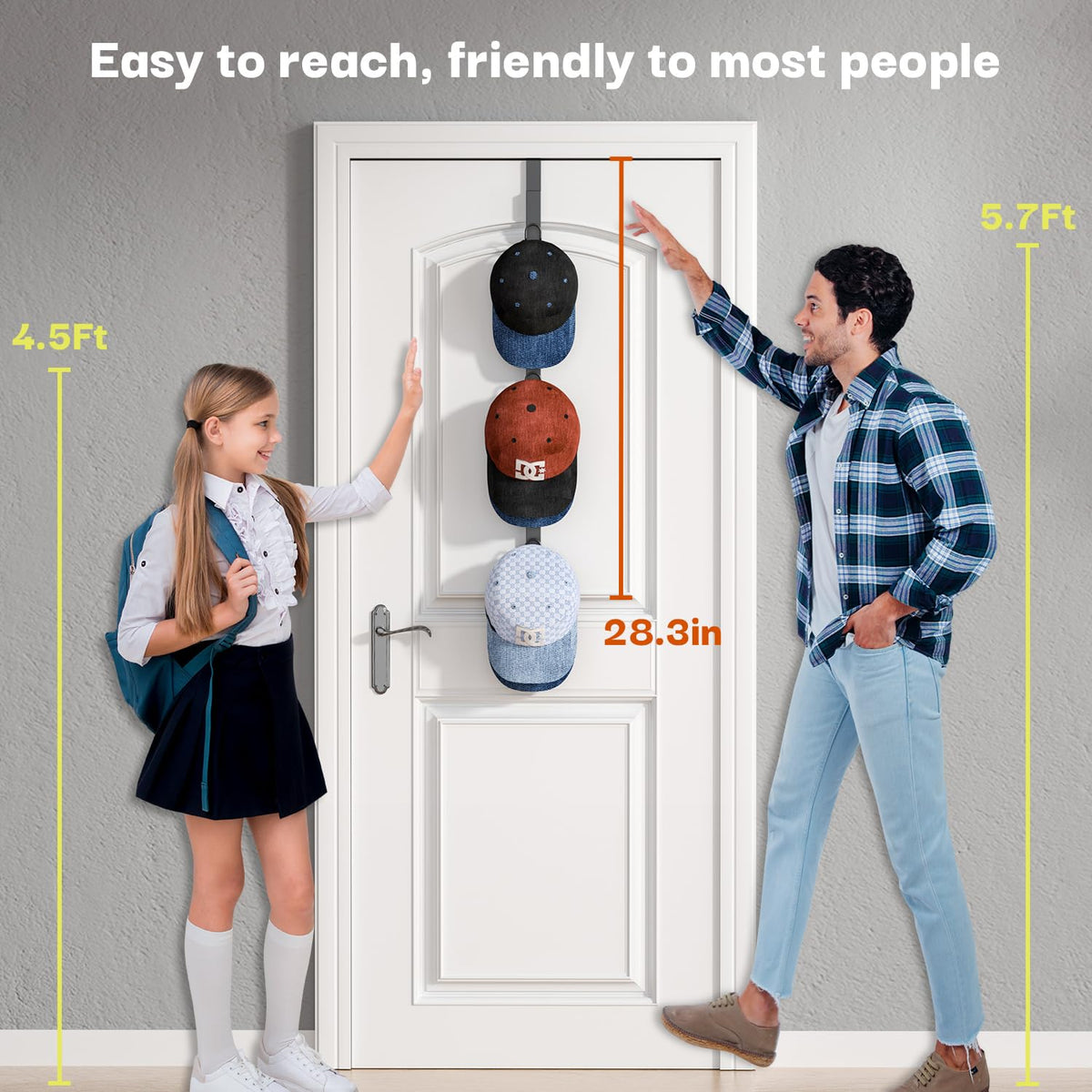Tomir no-drill installation over door for quick setup
