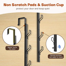 Tomir non-slip pads and suction cups protect doors and prevent slipping