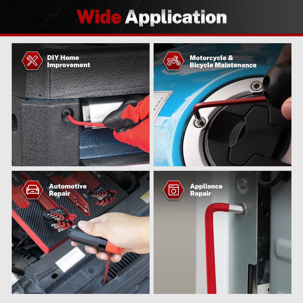 TOMMARS composite case keeps hex keys organized and protected.