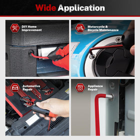 TOMMARS composite case keeps hex keys organized and protected.