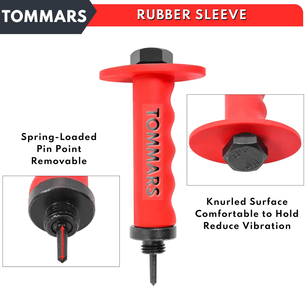 TOMMARS sizing chart from 5 mm to 35 mm for versatile projects.