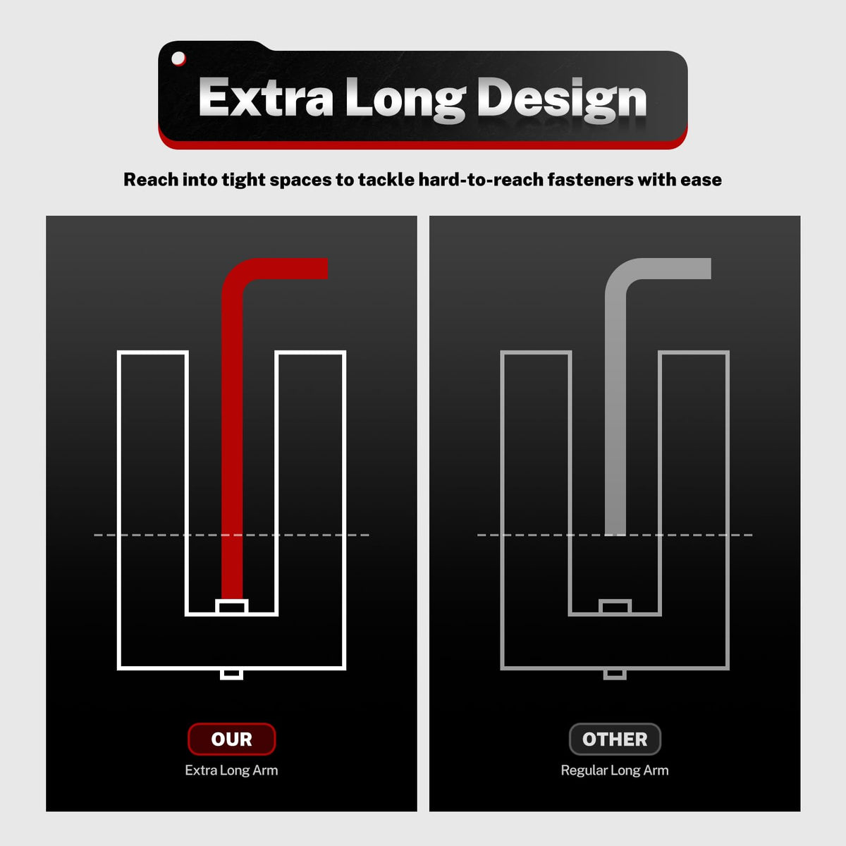 TOMMARS SAE sizes range from 1/16 to 3/8 inch.