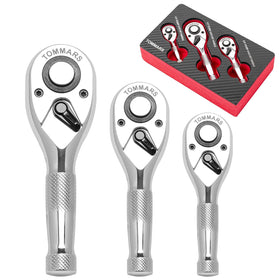 TOMMARS Stubby ratchet 1-4 drive for tight engine bays.