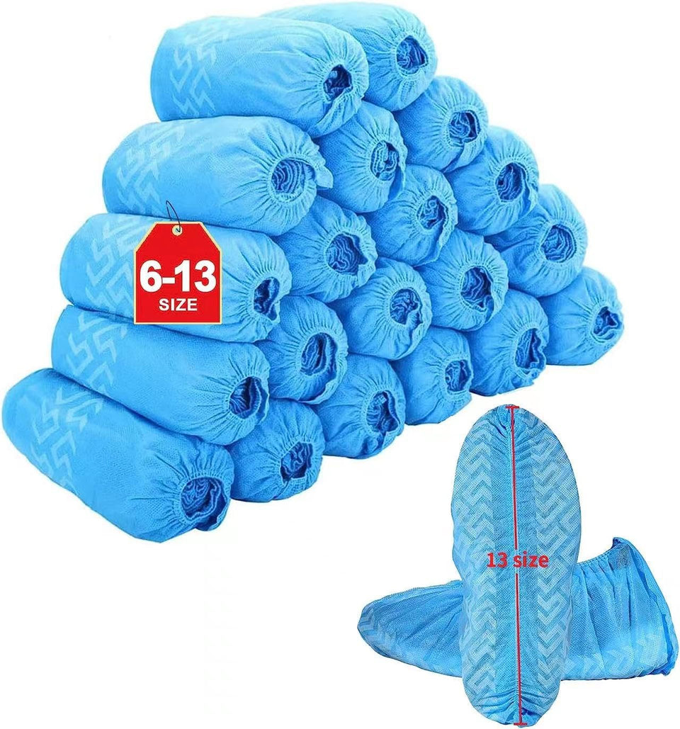Tomus-UNI X-Large Shoe Covers pack shot protects floors from dirt.