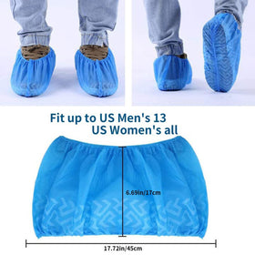 Tomus-UNI X-Large Shoe Covers elastic band focus reassuring fit.