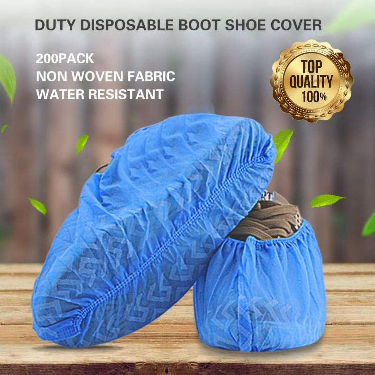 Tomus-UNI X-Large Shoe Covers indoor use protects floors.