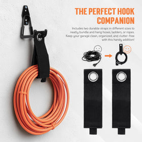 TONDA garden hose neatly hung to prevent kinks and tangles