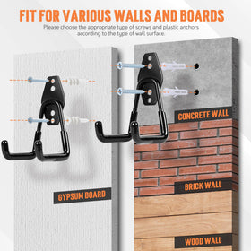TONDA ladder storage keeps bulky equipment off the floor