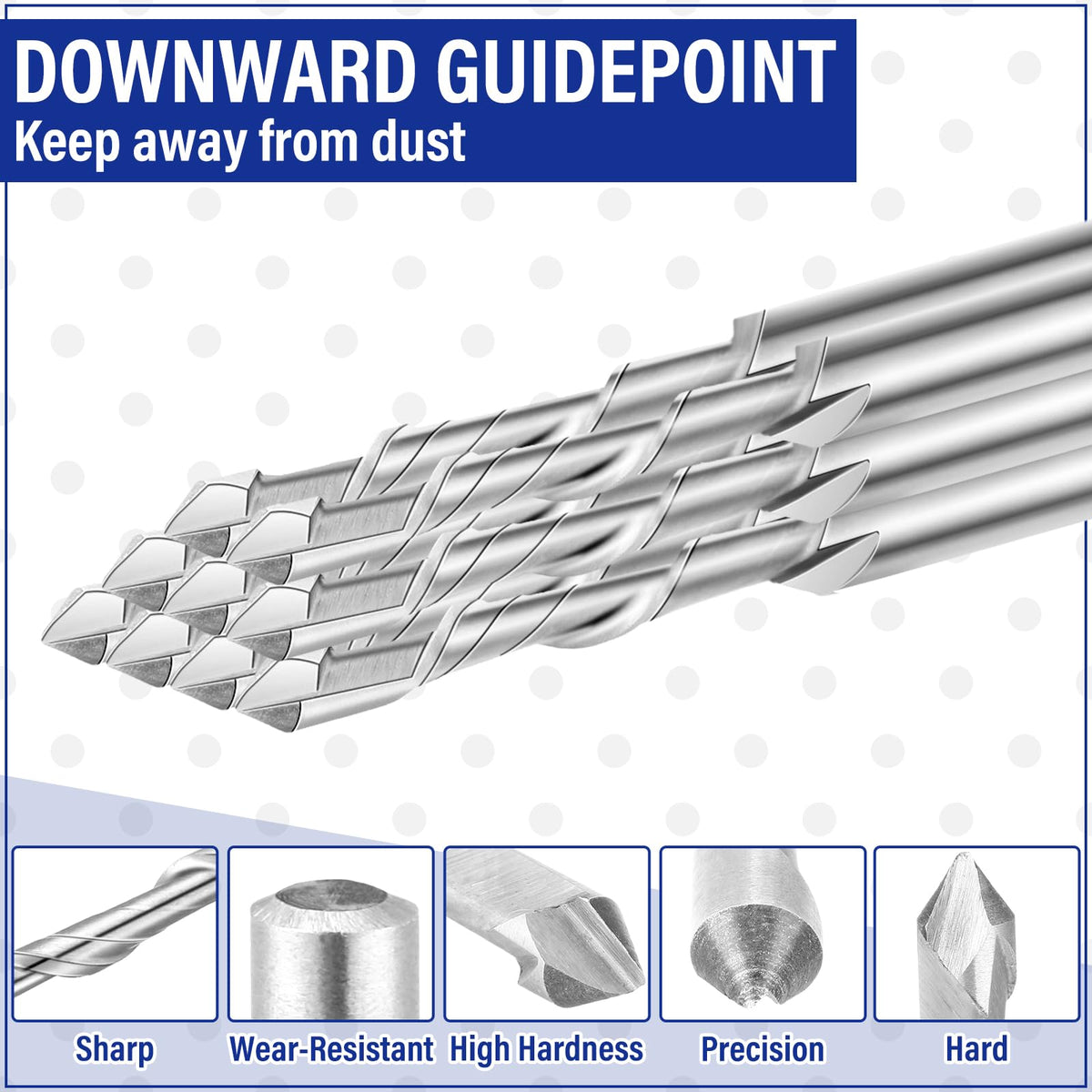 Tondiamo M2 high-speed steel drywall bit for durable cutting