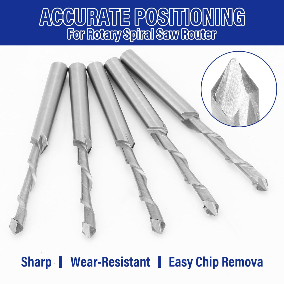 Tondiamo 10-pack drywall bits for ready use on multiple jobs