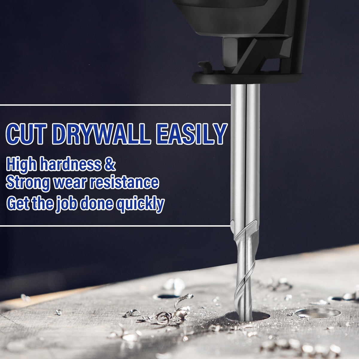 Tondiamo spiral-saw compatible drywall bit for versatile projects
