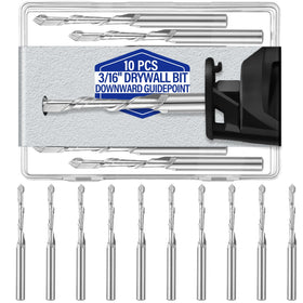 Tondiamo drywall router bit 3/16-inch tip for precise cuts and stability