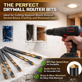 Tondiamo guidepoint drywall tips emphasize accuracy and controlled milling