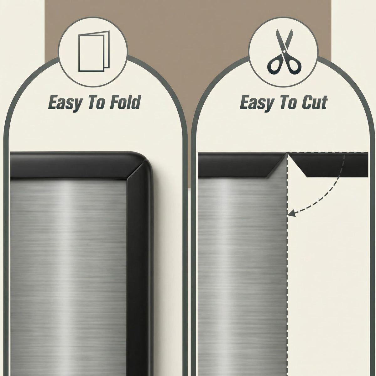 Tondiamo rubber U channel edge trim guards car door edges against chips.