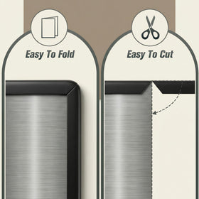 Tondiamo rubber U channel edge trim guards car door edges against chips.