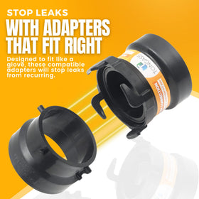 TonGass thread seal tape included for secure sealing