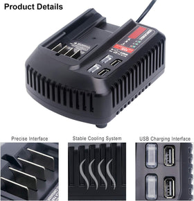 Tongshcorp CMCB104 charges packs in 60-100 minutes for efficiency