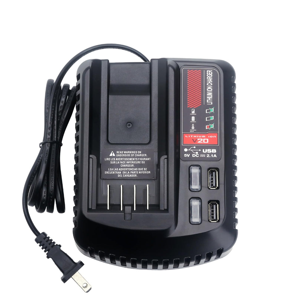 Tongshcorp CMCB104 replacement charger for Craftsman 20V Max batteries