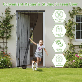 Tonho Dawnhawk versatile application for patio, front, porch, balcony, and French doors