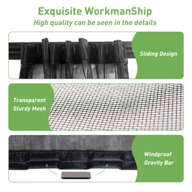 Tonho Dawnhawk pet-friendly mesh closure allows hands-free passage for pets