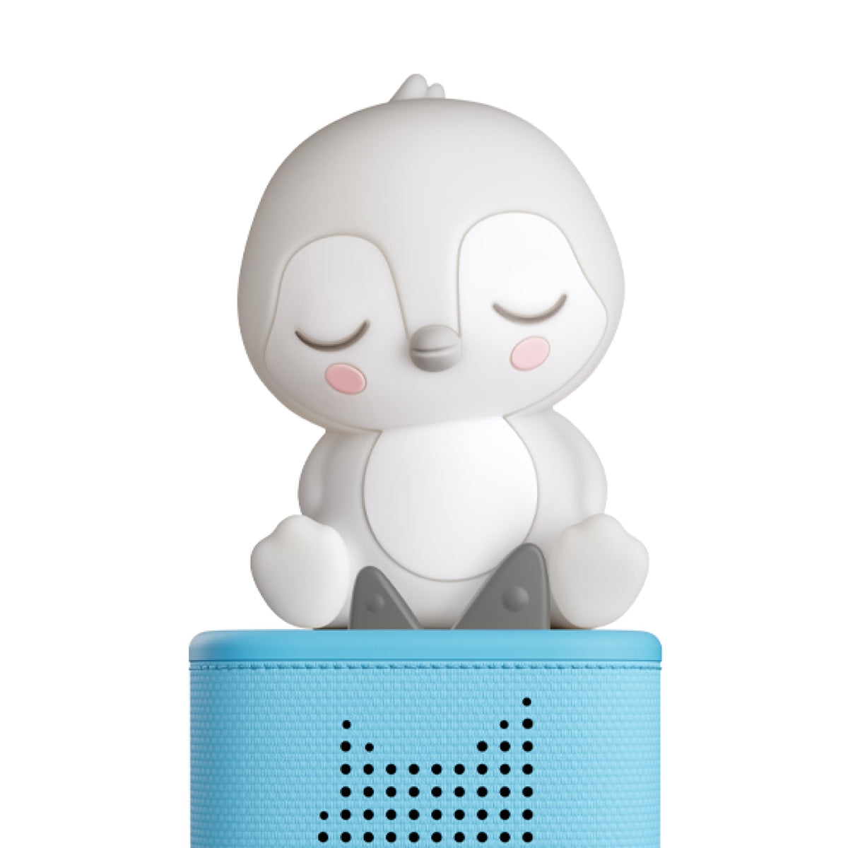 Tonies Sleepy Penguin Night Light on Toniebox creates a calm bedtime moment.