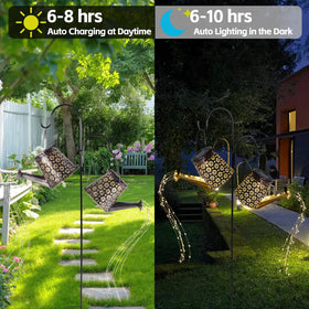 Tonitrui hanging lantern lights brighten trees and yard spaces