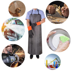 TonLing rubber gloves feature anti-slip surface for secure handling.