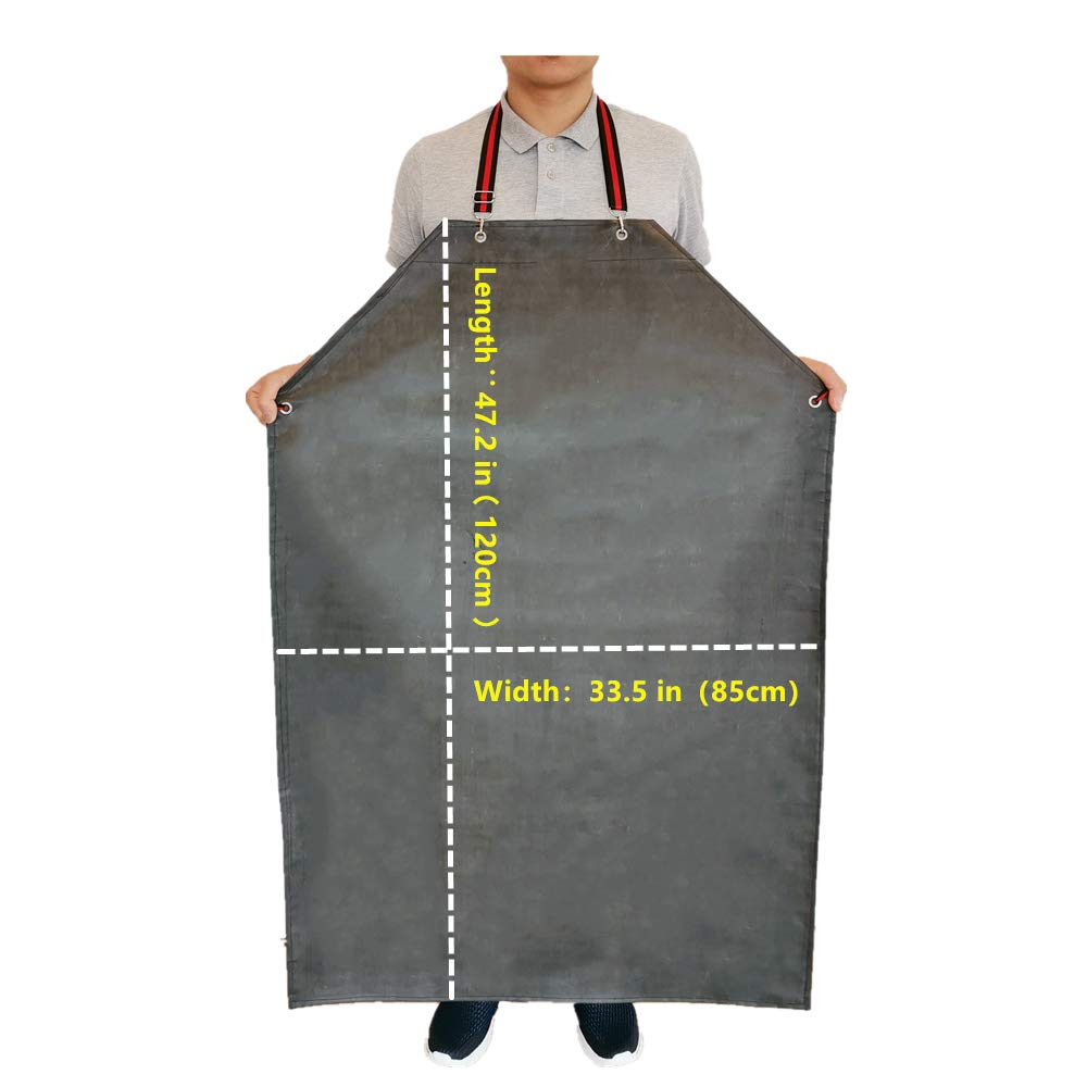 TonLing thick rubber surface resists oils and chemicals, protecting clothing.