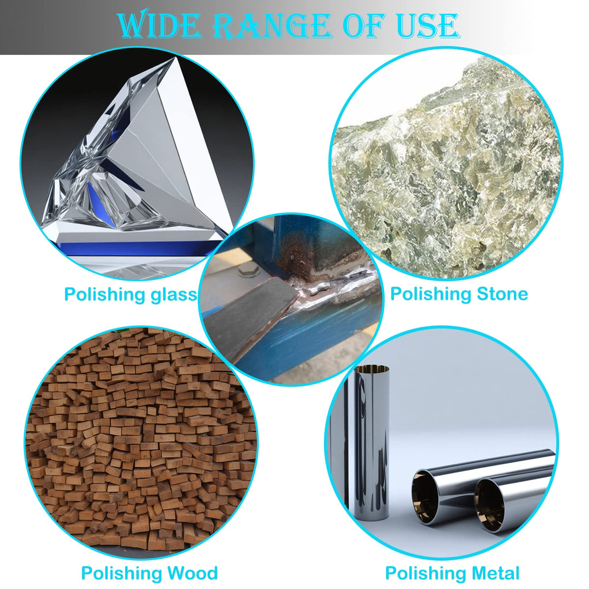 Tonmp 18-pack silicon carbide sanding belts 1000 grit for glassy finishes and precision work