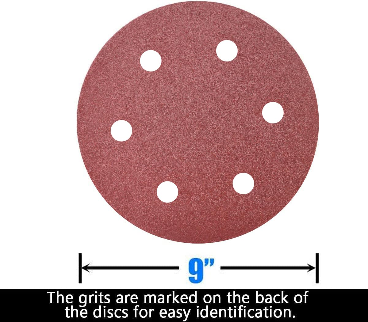 Tonmp aluminum oxide sanding discs deliver durable, consistent sanding performance.