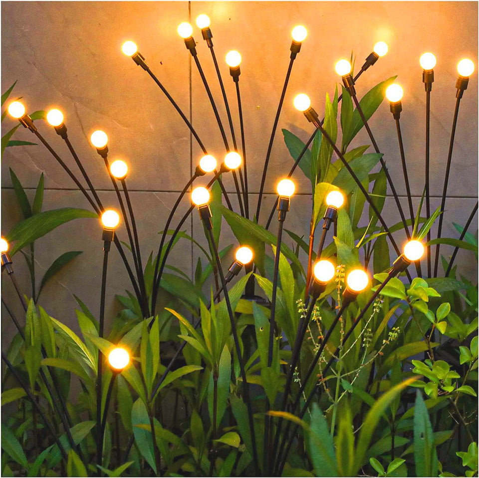 TONULAX solar garden light sways like fireflies, adding magical ambience to the yard