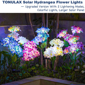TONULAX garden lights create magical ambience in outdoor spaces.