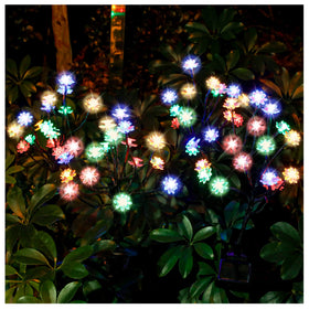 TONULAX Solar Garden Lights overview image showing decorative outdoor lighting for pathways and gardens.