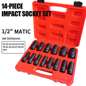 TONYNOL 12mm deep-drive socket for secure bolt engagement.