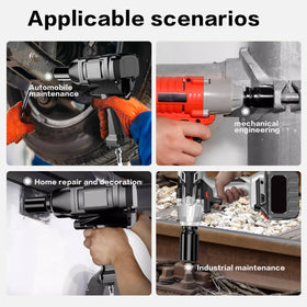 TONYNOL 9-piece set covers sizes from 1 inch to 2 inches for versatile projects